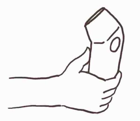 ケノン　背中　一人　持ち方