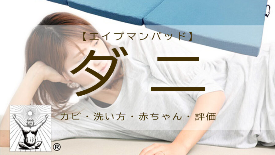 エイプマンパッドのダニ・カビへの評価は？レビュー！
